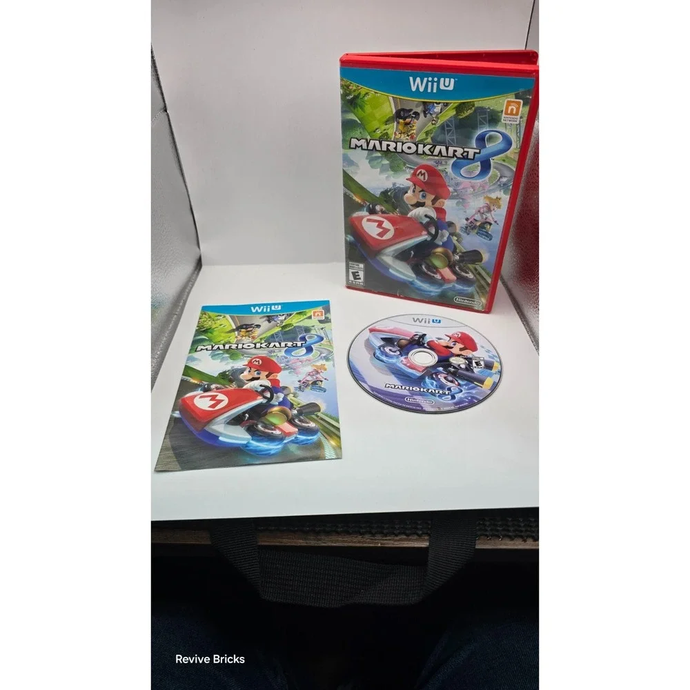 Mario Kart 8 (Nintendo‎ Wii U, 2014) CIB Complete Tested Working Great Condition